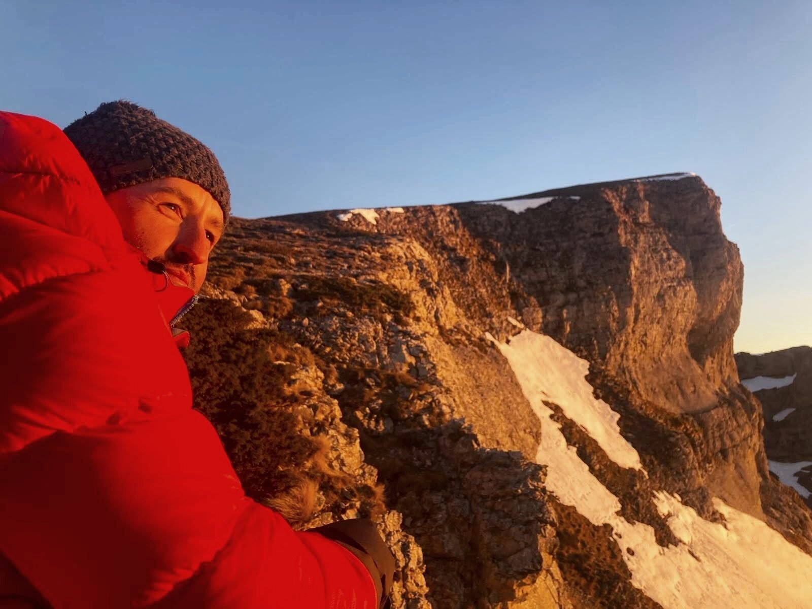 Clément sur le terrain